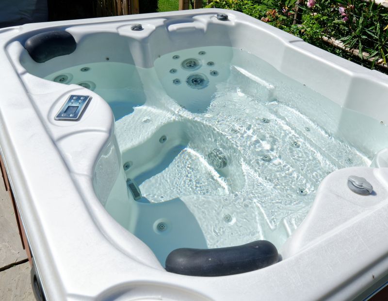 Luxury Hot Tub Setup